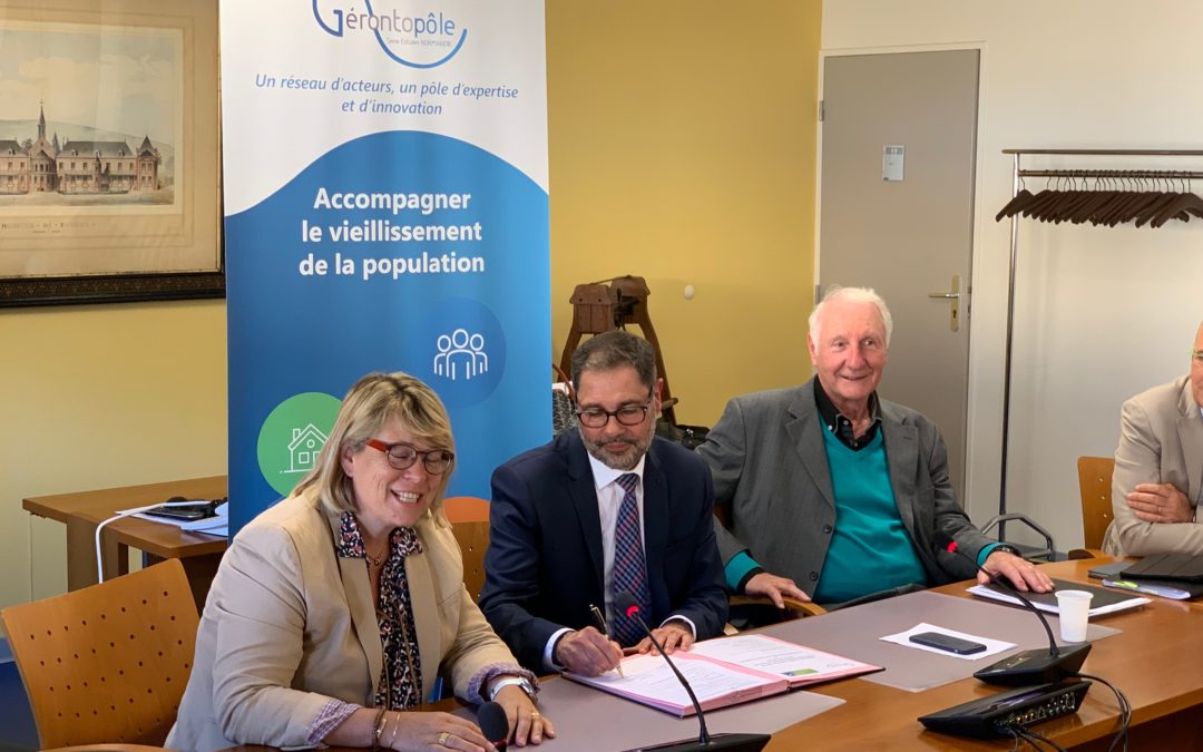 Conseil d’Administration du Gérontopôle et signature d’adhésion du CH de Fécamp au Gérontopôle Seine Estuaire Normandie