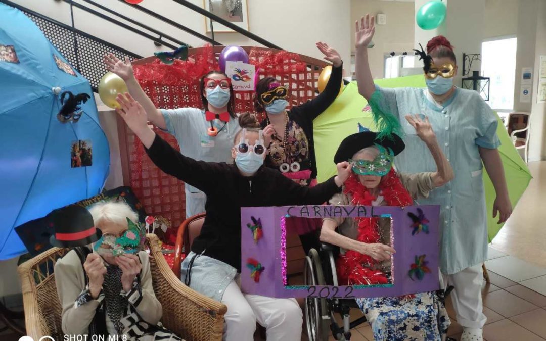 Carnaval à la résidence du Bois Martel