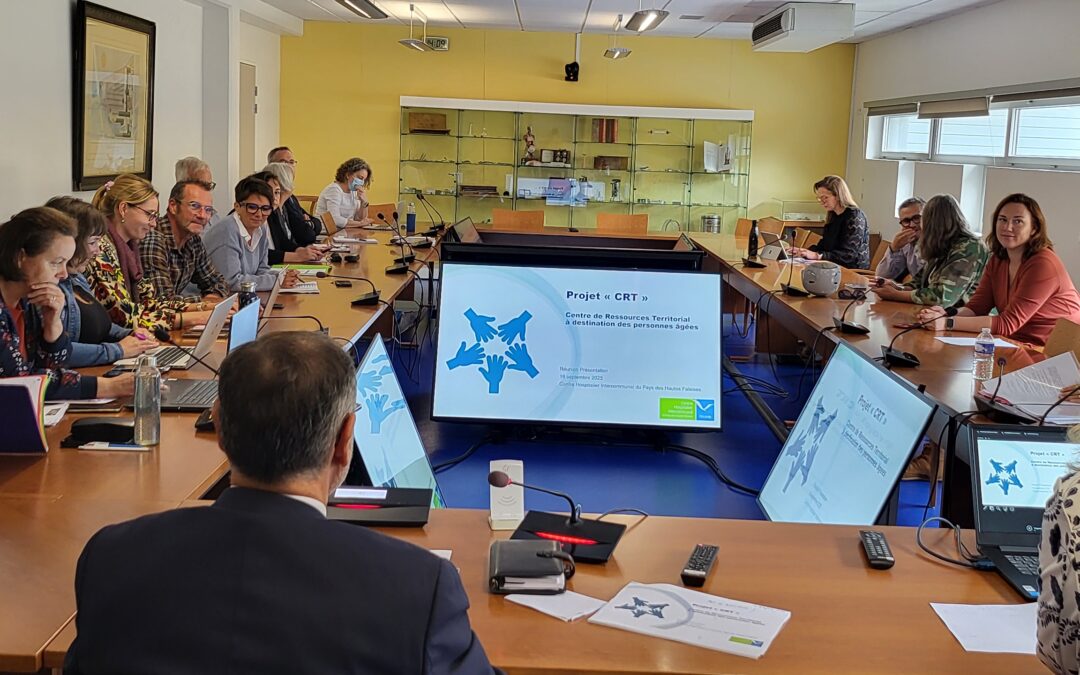 Projet de création d’un Centre de Ressources Territorial (CRT) à destination des personnes âgées.